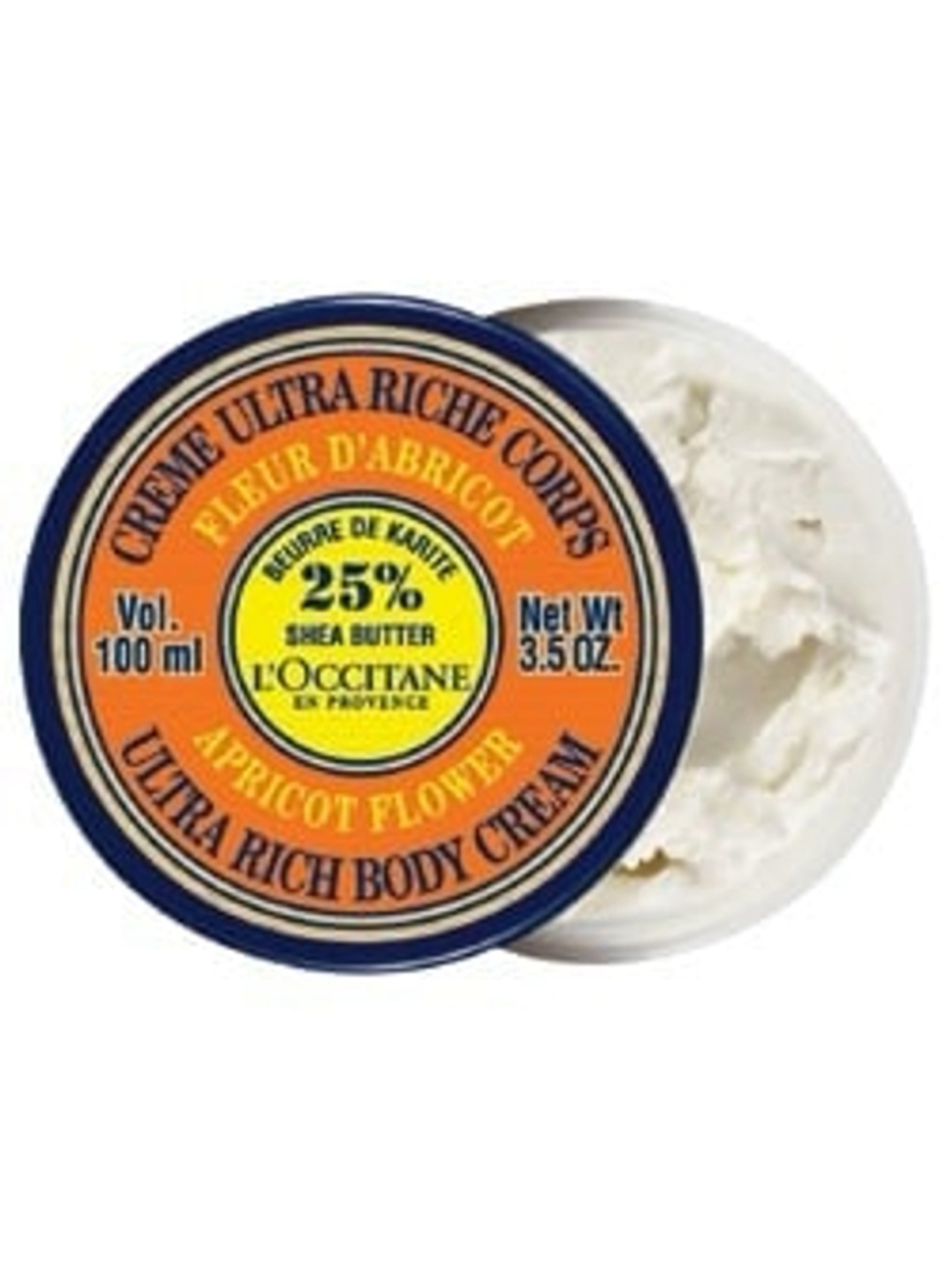New L’Occitane Apricot Flower Rich Body Cream 25% Shea Butter 100ml Discontinued